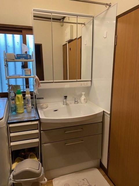 洗面所リフォーム　No,01